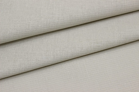 Полулен с просновками цв.Св.серо-бежевый с оливковым оттенком, СОРТ2, ш.2.2м, лен-30%, хл-70%