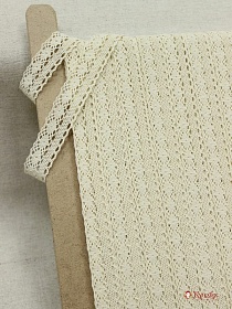 Кружево цв.суровый, ш.25мм, хлопок-100%, рис.149/3