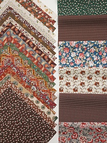 Набор тканей для рукоделия "Импортный хлопок: Андромеда", 20*20 см, 25 шт