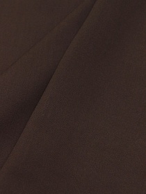 Штапель цв.Шоколадно-коричневый, ш.1.45м, вискоза-100%, 110гр/м.кв.