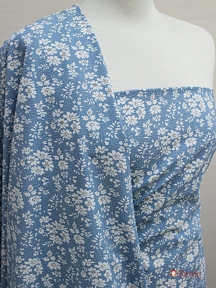 Импорт.хлопок Жатка "Цветочный бриз", ш.1.43м, хлопок-100%, 80гр/м.кв