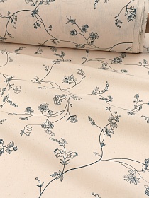 Перкаль "Тихое упоение", (на суровом)  ш.2.2м, хлопок-100%, 105гр/м.кв