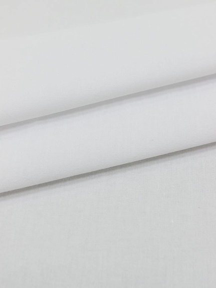 Импортный хлопок цв.Белый, ш.1.5м, хлопок-100%, 100гр/м.кв