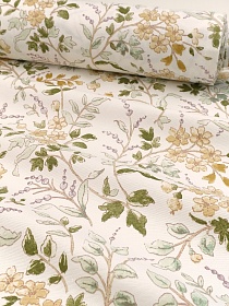 Ткань Дак "Луговой покой", ш.1.8м, хлопок-65%, п/э-35%, 200гр/м.кв