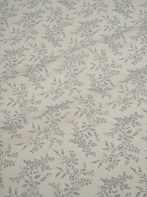 Теплый хлопок "Осенние травы" цв.кремовый, ш.1.5м, хлопок-100%, 160гр/м.кв