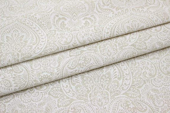 Мерный лоскут (ткань в отрезах) - Полулен "Фариза" (на суровом), ВИД2, ш.1.5м, лен-30%, хл-70%