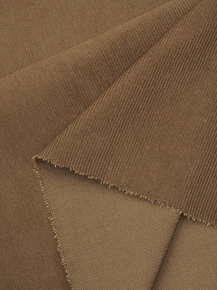 Мерный лоскут (ткань в отрезах) Микровельвет цв.Мускатный орех, ш.1.5м, хлопок-100%, 190гр/м.кв