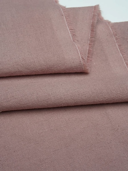 Полулен костюмный с эффектом мятости цв.Т.розово-сиреневый, ш.1.5м, хл-70%, лен-30%, 170гр/м.кв