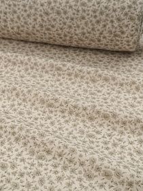 Теплый хлопок "Фиорелла" цв.молочно-кремовый, ш.1.5м, хлопок-100%, 160гр/м.кв