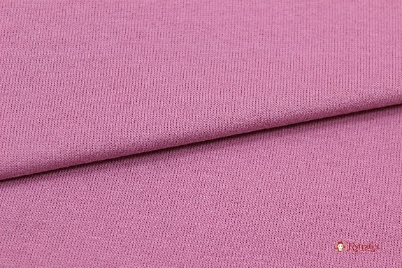 Футер 2-х нит. начес цв.Роза-2, ш.2.14м (1.07м*2, чулок), Карде/Ое, хлопок-90%, п/э-10%,180гр/м.кв