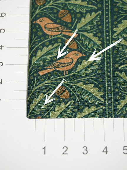 Импорт. хлопок Digital "Лесные птички" цв.темно-зеленый, ш.1.5м, хлопок-100%, 95гр/м.кв