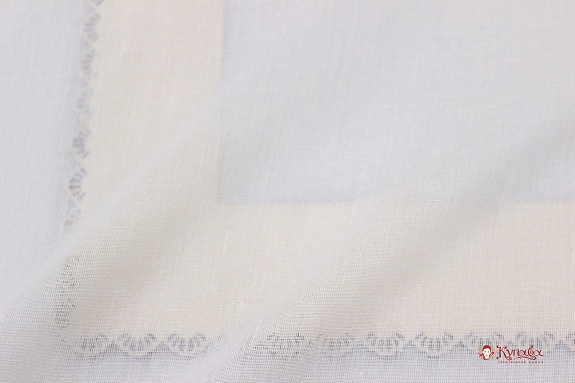 Батист цв.Молочно-белый, ш.1.5м, хлопок-100%, 80гр/м.кв