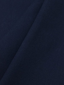 Вареный (стираный) хлопок цв.Т.чернильно-синий, ш.2.5м, хлопок-100%, 110гр/м.кв