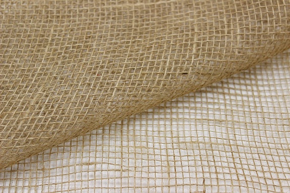 Мерный лоскут(ткань в отрезах) - Мешковина упаковочная, ш.1.05м, джут-100%, 140гр/м.кв