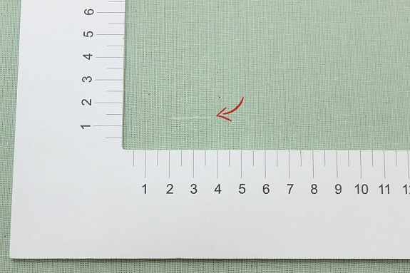 Мерный лоскут Поплин цв.Морозная мята, СОРТ2, ш.2.2м, хлопок-100%, 110гр/м.кв