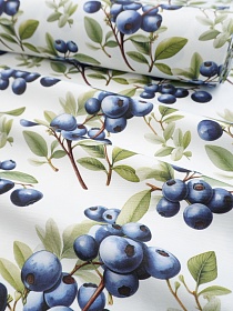 Ткань Дак Цифр.печать "Сочные гроздья", ш.1.8м, хлопок-65%, п/э-35%, 215гр/м.кв