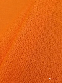 Поплин цв.Ярко-оранжевый, ш.2.2м, хлопок-100%, 110гр/м.кв 