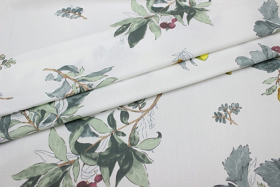 Сатин "Фруктово - ягодный аромат", ш.2.35м, хлопок-100%, 110гр/м.кв