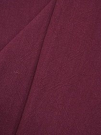 Мерный лоскут Хлопок крэш цв.Вишневый, СОРТ2, ш.1.4м, хлопок-100%, 160гр/м.кв