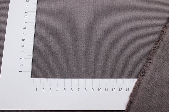 Микровельвет цв.Кофейно-серый с лиловым оттенком, СОРТ2, ш.1.47м, хлопок-100%, 190гр/м.кв