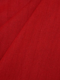 Хлопколен винтаж (жгутовое окрашивание) цв.Красный рубин, ш.1.5м, лен-15%, хл-85%, 200гр/м.кв