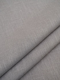 Конопля с хлопком-диагональ цв.Каменно-серый, ш.1.4м, конопля-80%, хлопок-20%, 246гр/м.кв