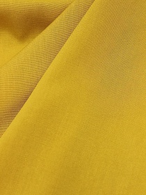 Штапель цв.Желто-горчичный, ш.1.45м, вискоза-100%, 110гр/м.кв