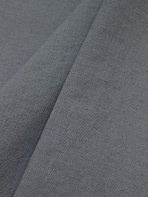 Полулен постельный с эффектом мятости цв.Графитово-серый, ш.2.15м, лен-30%, хлопок-70%, 155гр/м.кв