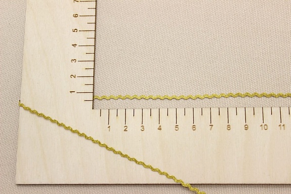 Вьюнчик цв.Желтое золото, 3мм