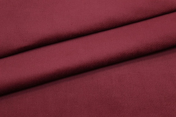 Бархат цв.Вишнево-терракотовый, ш.1.43м, хлопок-90%, лайкра-5%, п/э-5%, 280гр/м.кв