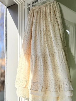 Юбка из хлопкольна с вискозой "Алфея"