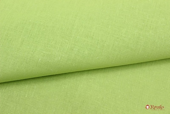 Поплин цв.Светло-салатовый, ш.2.2м, хлопок-100%, 110гр/м.кв
