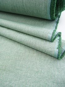 Вареный (стираный) хлопок цв.Травяной меланж, ш.2.5м, хлопок-100%, 105гр/м.кв
