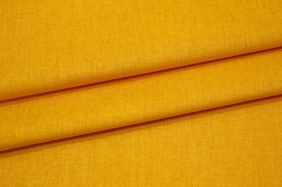 Бязь цв.Оранжево-желтый, ГОСТ, ш.1.5м, хлопок-100%, 142гр/м.кв