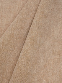 Вареный (стираный) хлопок цв.Коричневая охра меланж, ш.2.5м, хлопок-100%, 115гр/м.кв