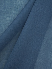 Батист цв.Темный лазурно-синий, ш.1.5м, хлопок-100%, 60гр/м.кв