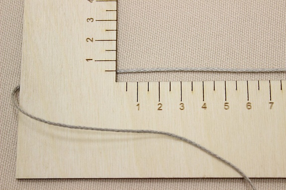 Шнур цв.льняной, 2мм, лен-100%