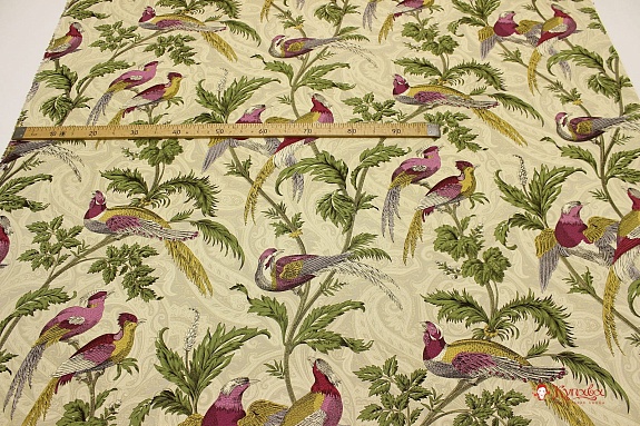 Интерьерный хлопок "Эдем" цв.светло-пшеничный, ш.1.5м,  хлопок-100%, 230гр/м.кв