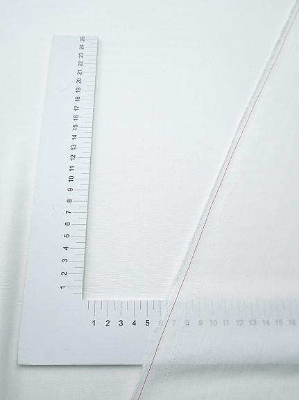 Штапель цв.Молочно-сливочный, СОРТ2, ш.1.45м, вискоза-100%, 110гр/м.кв