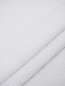 Полулен с вискозой с эфф.мятости цв.Белый, ш.1.5м, хл-40%, лен-30%, виск-30%, 165г/м.кв