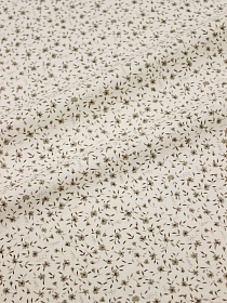 Теплый хлопок "Алессия" цв.молочно-кремовый, ш.1.5м, хлопок-100%, 160гр/м.кв