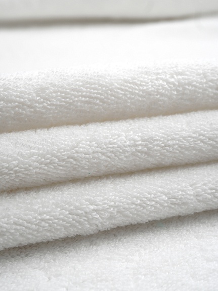Махровая ткань Люкс цв.Белый, ш.1.5м, хлопок-100%, 550гр/м.кв