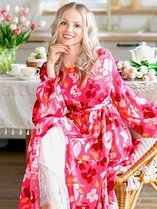 Платье из штапеля "Лоретта"