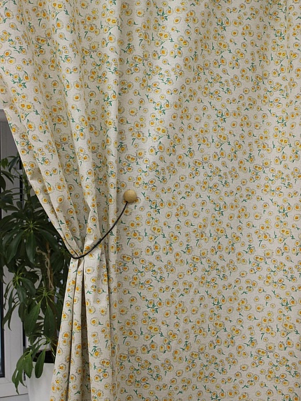 Полулен "Марьяша" (на суровом), (комп), ш.1.5м, лен-30%, хлопок-70%, 140гр/м.кв