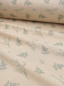 Полулен-Сатин "Майский звон", ш.2.2 м, лен-22%, хлопок-78%, 170гр/м.кв