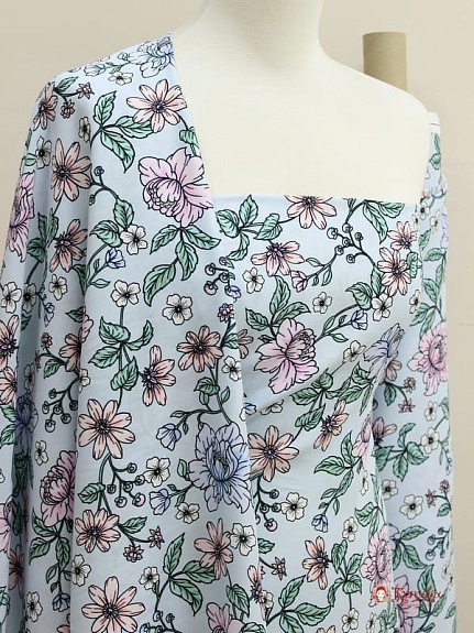 Штапель Премиум "Марьяна", ш.1.43м, вискоза-100%, 115гр/м.кв