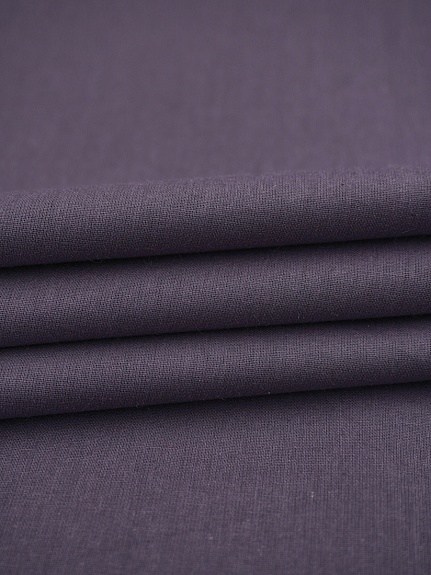 Поплин цв.Темный фиолетово-серый, ш.2.2м, хлопок-100%, 110гр/м.кв