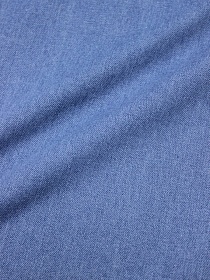 Плотная джинсовая ткань цв.Светлый сине-голубой, СОРТ2, ш.1.5м, хлопок-95%,п/э-5%, 350гр/м.кв