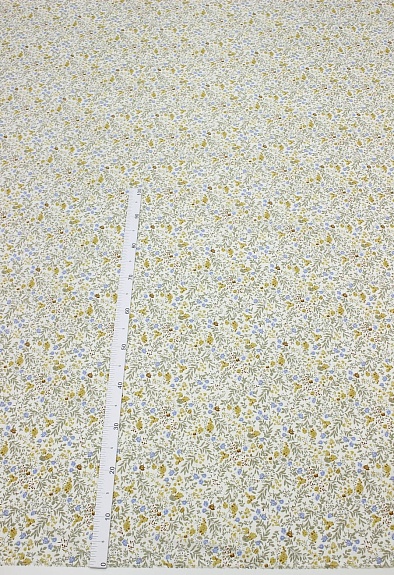 Сатин "Цветики степные", ш.2.35м, хлопок-100%, 120гр/м.кв