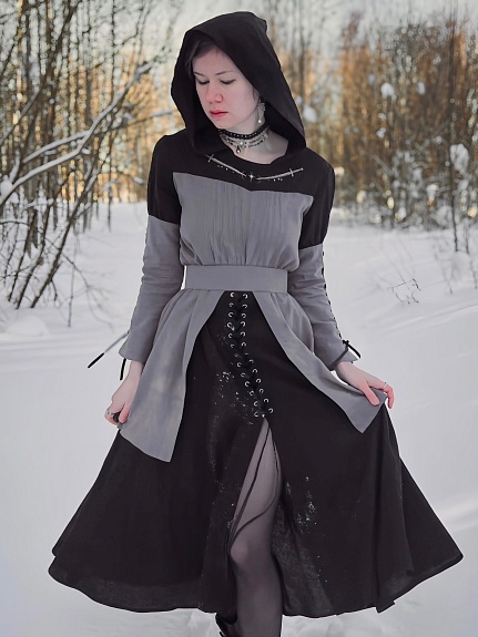 Платье из плательного хлопка